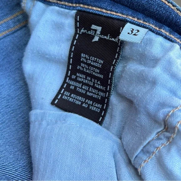 7 for all mankind crop flare jeans - Picture 3 of 3